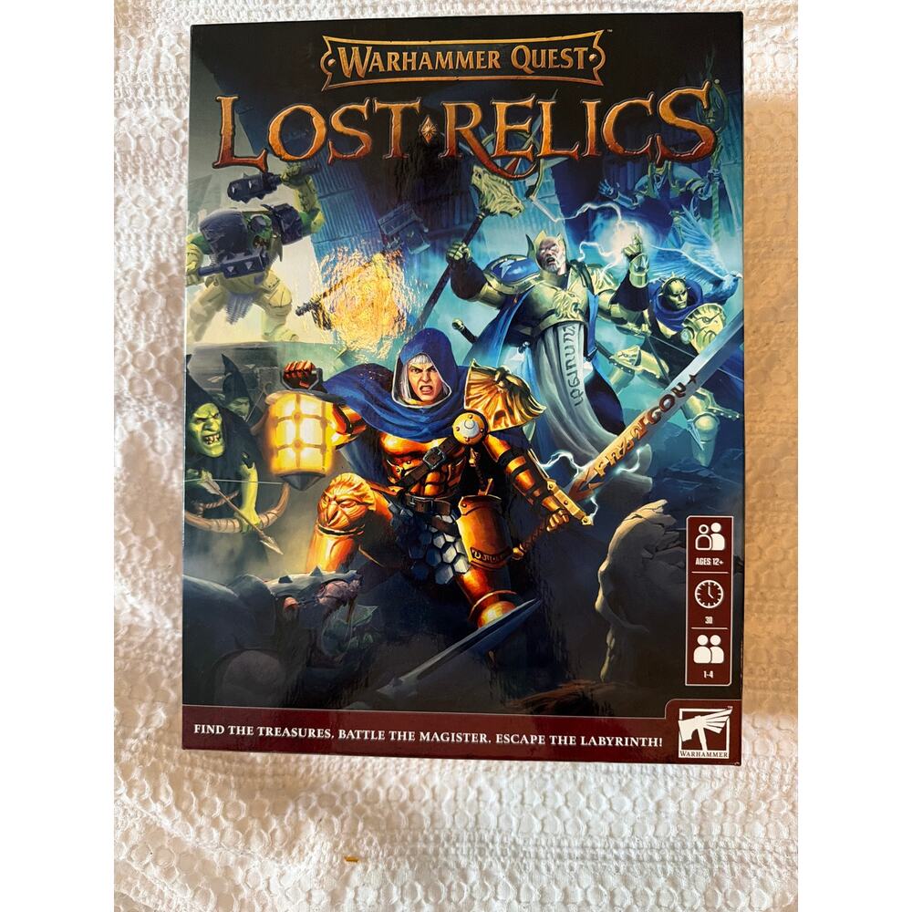 Warhammer Quest Lost Relics Complete Game Unassembled Minis Games Workshop